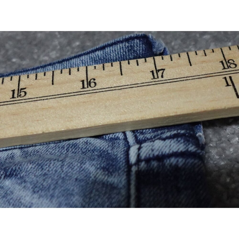 Liverpool Jeans Women's Size 12/31 Blue Denim Straight Mid Rise Workwear - Picture 2 of 13